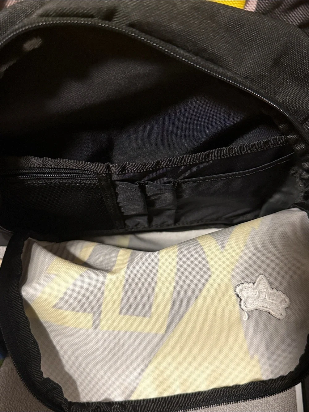 Fox Yellow and Black Graphic Men's Backpack